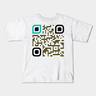 QR Code Kids T-Shirt